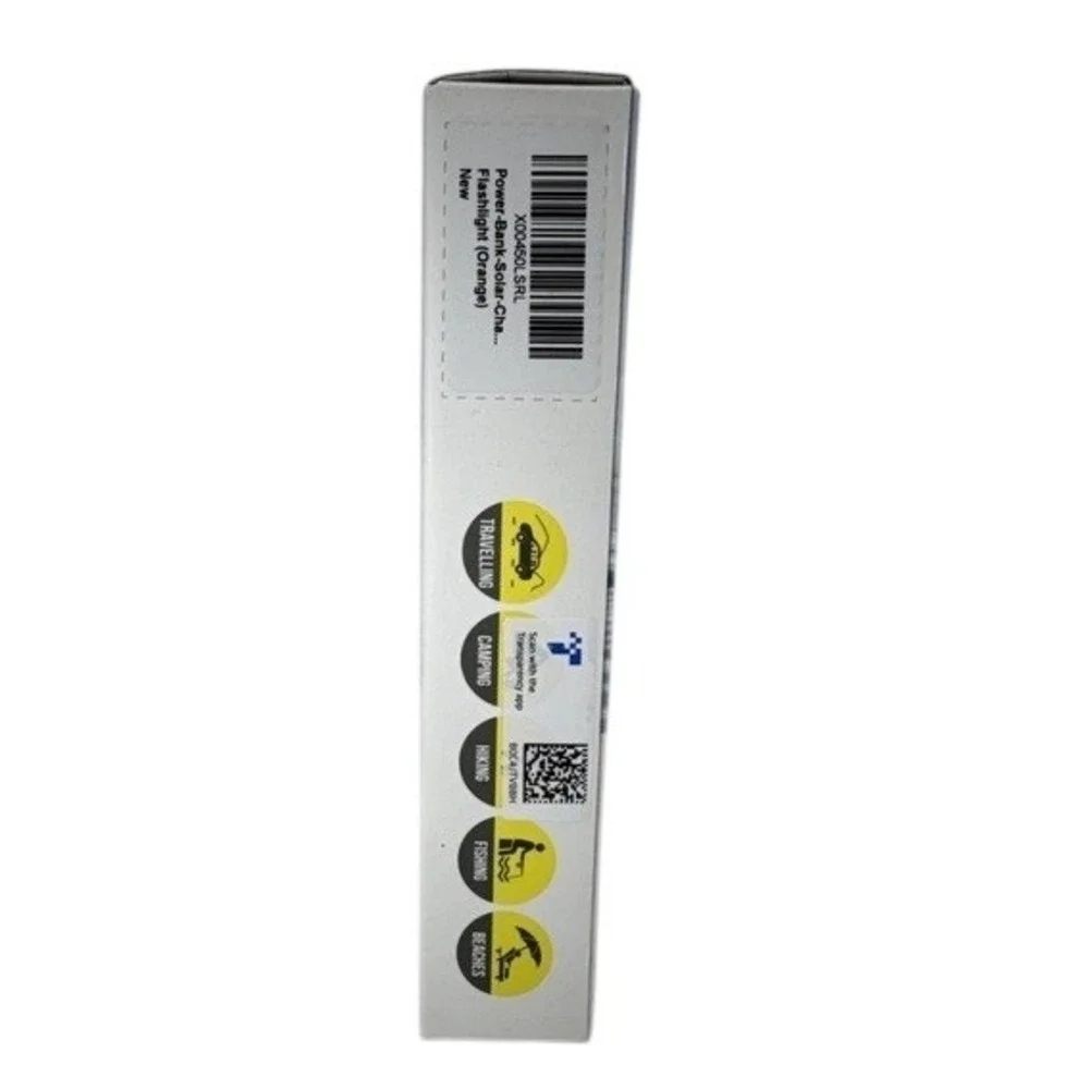 Safe Speed Solar Power Bank 42800mAh‎ Outdoor Portable Charger  Flashlight NEW